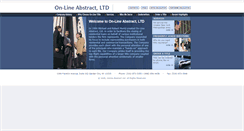 Desktop Screenshot of onlineabstracttitle.com